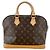 Borsa Louis Vuitton Alma Marrone