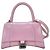 Borsa Hourglass di Balenciaga in rosa