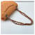 Borsa a Spalla Chanel Matelassé 25 Double Flap Arancione - vista 10