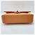 Borsa a Spalla Chanel Matelassé 25 Double Flap Arancione - vista 6