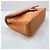 Borsa a Spalla Chanel Matelassé 25 Double Flap Arancione - vista 7