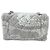 Borsa a tracolla Chanel Coco Beach 23 in tela grigia Marrone - vista 3