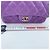 Borsa a Spalla Chanel Mini Matelassé Porpora - vista 4