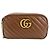 Borsa a Spalla Gucci GG Marmont Marrone