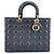 Borsa a 2 vie Christian Dior Lady Large Cannage Nero