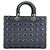 Borsa a 2 vie Christian Dior Lady Large Cannage Nero - vista 2