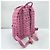 Zaino MCM Visetos in pelle borchiata rosa - vista 10