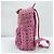 Zaino MCM Visetos in pelle borchiata rosa - vista 5