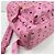 Zaino MCM Visetos in pelle borchiata rosa - vista 8