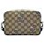 Borsa a tracolla Gucci con ricamo serpente marrone - vista 3