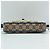 Borsa a tracolla Gucci con ricamo serpente marrone - vista 5