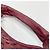 Borsa a Spalla Bottega Veneta Intrecciato Rosso - vista 9