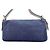 Borsa a secchiello Fendi Mamma in Denim Navy Blu navy - vista 3