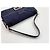 Borsa a secchiello Fendi Mamma in Denim Navy Blu navy - vista 9