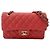 Borsa a Spalla Chanel Matelassé 23 Double Flap Arancione - vista 14