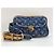 Borsa a tracolla Louis Vuitton Monogram Denim Blu - vista 12