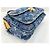 Borsa a tracolla Louis Vuitton Monogram Denim Blu - vista 6