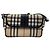 Borsa a Spalla Burberry Nova Check Beige - vista 2