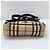 Borsa a Spalla Burberry Nova Check Beige - vista 6