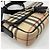 Borsa a Spalla Burberry Nova Check Beige - vista 7