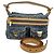 Borsa a Spalla Louis Vuitton Baggy PM Blu