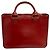 Borsa a mano/Borsa a tracolla in pelle rossa Burberry Rosso - vista 2