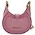 Bulgari Borsa a Spalla Bvlgari Sempenti Ellipse Micro Snakehead Rosa - vista 3