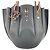 Borsa Loewe Black Leather Shell Tote Bag in pelle nera Nero - vista 2