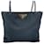 Borsa Tote Prada Nylon Triangle Plate Nero  - vista 2