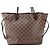 Borsa Tote Louis Vuitton Neverfull Marrone - vista 2