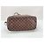 Borsa Tote Louis Vuitton Neverfull Marrone - vista 7