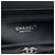 Clutch Chanel Black Large CC Quilted Caviar Frame Nero - vista 5