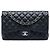 Chanel Black Jumbo Classic Caviar Double Flap Schwarz