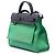 Hermès Herbag Zip 31 in tela militare verde e pelle vachette Hunter - vista 2
