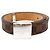 Cintura Louis Vuitton Brown Damier Ebene Marrone