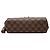 Louis Vuitton Marrone Damier Ebene Croisette - vista 3