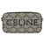 Céline Pochette horizontal Celine Triomphe em canvas revestido bege com logotipo