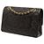 Chanel Black Medium Classic Lambskin Double Flap Nero - vista 2