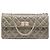 Chanel Gold Quilted Glitter Canvas Reissue 2.55 Flap D'oro