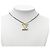 Collana con pendente Louis Vuitton LV Colors in ottone argentato, smalto e resina Argento - vista 7