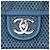 Chanel Blue Medium Perforated Calfskin Up In The Air Flap - vista 5