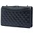 Chanel Black Small Quilted Calfskin Ballerine Flap Nero - vista 2