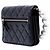 Chanel Black CC gestepptes Kalbsleder Maxi Perlen Wallet on Chain Schwarz - Ansicht 2