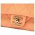 Chanel Orange Mini CC Matelassé Caviar Single Flap Arancione Pesca - vista 5