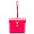 Chanel Pink Mini CC gesteppte Lack Vanity Bag