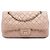 Chanel Brown Medium Classic Lambskin Double Flap Marrone Carne