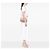 Chanel Brown Medium Classic Lambskin Double Flap Marrone Carne - vista 5