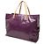 Louis Vuitton Purple Monogram Vernis Reade GM Porpora - vista 2