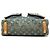 Borsa Louis Vuitton Blue Monogram Denim Baggy PM - vista 3