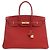 Hermès Red Togo Birkin Retourne 35 Rosso